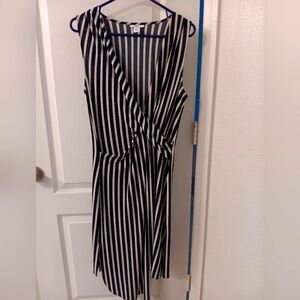 Black and white dress